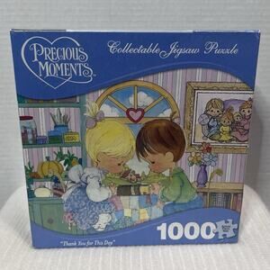 Precious Moments Jigsaw Puzzle 1000 Pc ‘Thank You For This Day’ NIP NOS